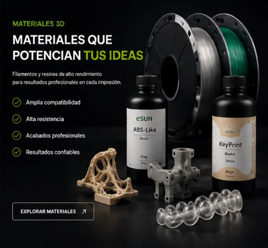 Materiales que potencian tus ideas